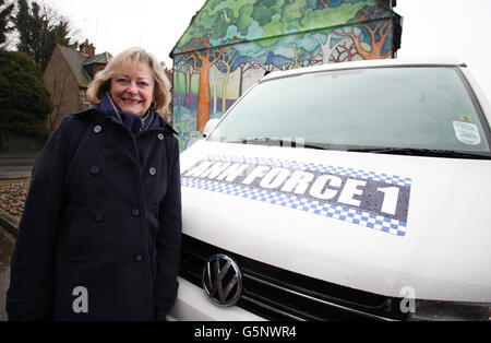 Neue Polizei und Kriminalität Kommissar Kents Stockfoto