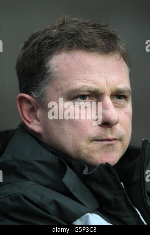 Soccer - npower Football League One - Coventry City / Preston North End - Ricoh Arena. Der Manager von Coventry City, Mark Robins, während des Spiels npower Football League One in der Ricoh Arena, Coventry. Stockfoto