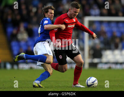 Fußball - Npower Football League Championship - Birmingham City V Cardiff City - St. Andrew Stockfoto