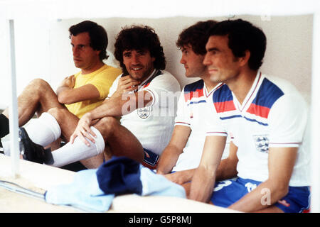 England / Spanien - World Cup 82 Stockfoto