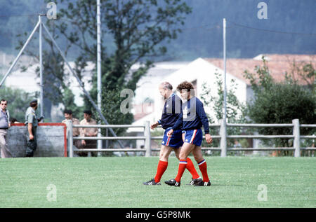 Greenwood und Keegan - WM 82 Stockfoto