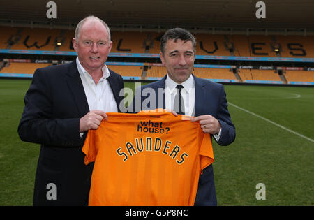 Fußball - Woverhampton Wanderers Presse Konferenz - Dean Saunders Enthüllung - Molineux Stockfoto