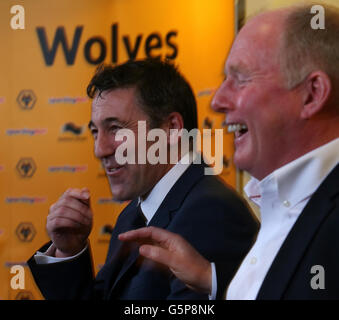 Fußball - Woverhampton Wanderers Presse Konferenz - Dean Saunders Enthüllung - Molineux Stockfoto