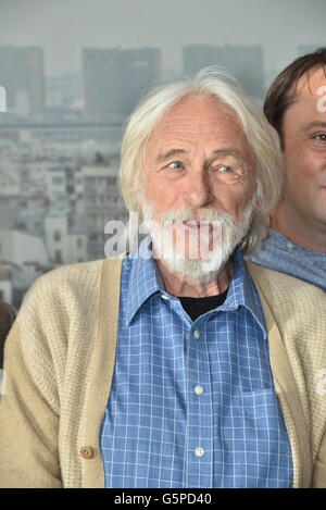 Köln, Deutschland. 21. Juni 2016. Französischer Schauspieler Pierre Richard auf der Kinofilm "#FLORA63" in Köln, 21.Juni stellt 21016. Foto: Horst Galuschka - NO-Draht-SERVICE-/ Dpa/Alamy Live News Stockfoto