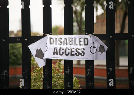 Harringay, Nord-London, UK. 23. Juni 2016. Am Wahltag Referendum Tageszeit Großbritanniens EU (Europäische Union). Ein Wahllokal verwendet für das EU-Referendum in Harringay, North London Credit: Dinendra Haria/Alamy Live News Stockfoto