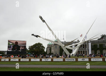 Goodwood, West Sussex, UK. 23. Juni 2016. BMW zentrale Merkmal, Goodwood, West Sussex, UK, 23.6.16 Kredit: Malcolm Greig/Alamy Live-Nachrichten Stockfoto