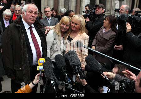 Hillsborough Obduktionen Gerichtsverfahren Stockfoto