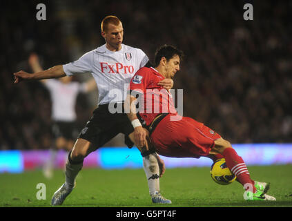 Fußball - Barclays Premier League - Fulham V Southampton - Craven Cottage Stockfoto