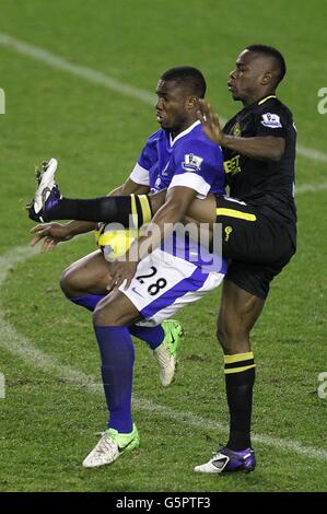 Fußball - Barclays Premier League - Everton V Wigan Athletic - Goodison Park Stockfoto