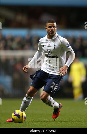 Fußball - Barclays Premier League - Aston Villa gegen Tottenham Hotspur - Villa Park. Kyle Walker, Tottenham Hotspur Stockfoto