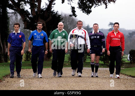 Rugby-Union - Lloyds TSB Six Nations Launch - Stoke Park Club Stockfoto