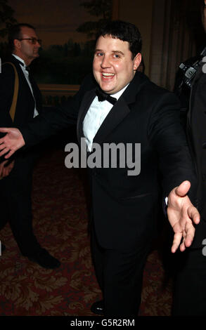 Komiker Peter Kay im Grosvenor House Hotel, London, für die RTS (Royal Television Society) Program Awards. Stockfoto