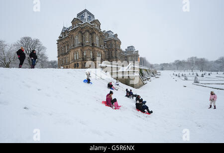 Winterwetter - 21. Jan Stockfoto