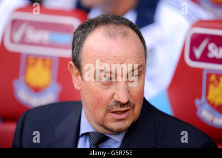 Fußball - Barclays Premier League - West Ham United gegen Chelsea - Upton Park. Chelsea Interim Manager Rafael Benitez Stockfoto