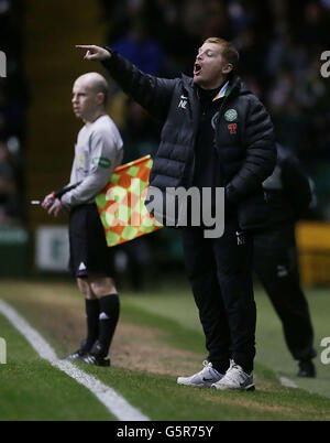 Fußball - Clydesdale Bank Scottish Premier League - keltische V Motherwell - Celtic Park Stockfoto