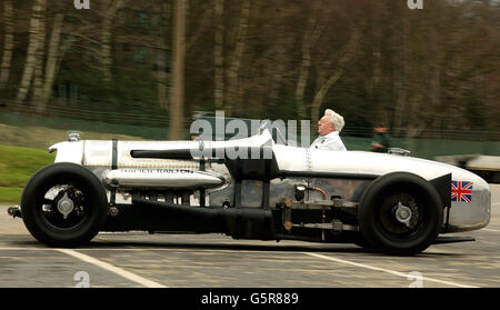 Die Napier-Railton Rennwagen Stockfoto