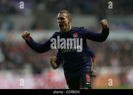 Fußball - FA-Cup - 3. Runde - Swansea City V Arsenal - Liberty Stadium Stockfoto