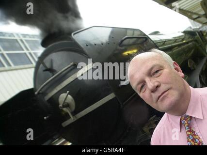 Peter Butler Chief Executive von Flying Scotsman PLC Stockfoto