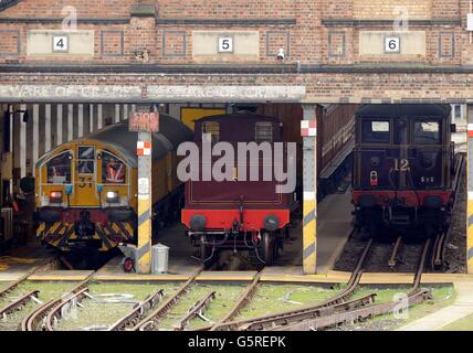 150 Jahre der Londoner U-Bahn Stockfoto