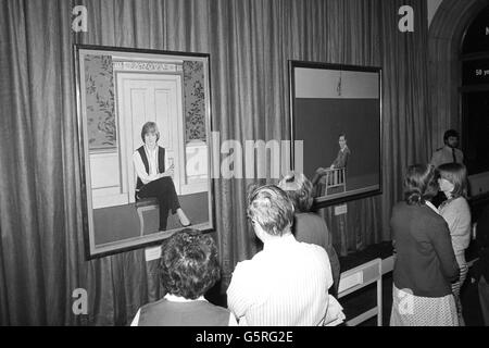 Royalty - Lady Diana Spencer Portrait - National Portrait Gallery, London Stockfoto