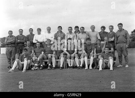 Englands World Cup Mannschaft 1966 Stockfoto