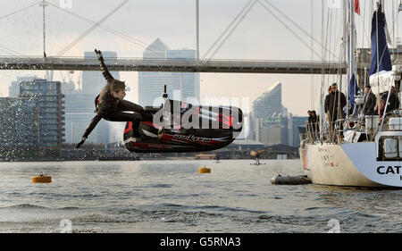 Tullett Prebon London Boat Show Stockfoto