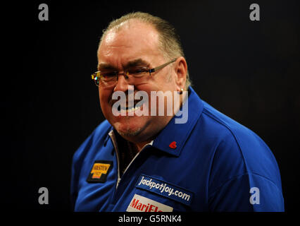 Dart - 2013 BDO Weltmeisterschaft Profi Darts - Tag neun - Lakeside Komplex Stockfoto