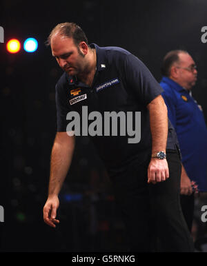 Dart - 2013 BDO Weltmeisterschaft Profi Darts - Tag neun - Lakeside Komplex Stockfoto