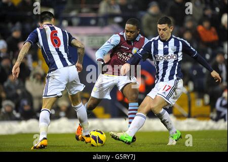 Fußball - Barclays Premier League - West Bromwich Albion V Aston Villa - The Hawthorns Stockfoto