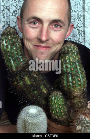 Paul Henson - explodierende Kaktus Stockfoto