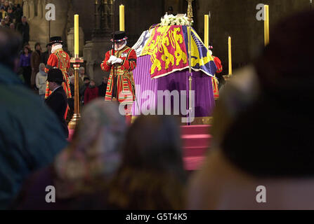 Königin-Mutter in Zustand Stockfoto