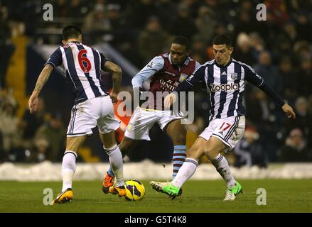 Fußball - Barclays Premier League - West Bromwich Albion V Aston Villa - The Hawthorns Stockfoto