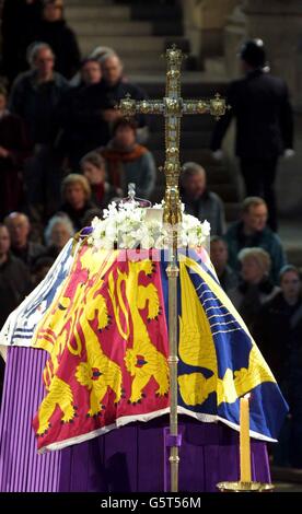 Königin-Mutter liegt im Bundesland Stockfoto