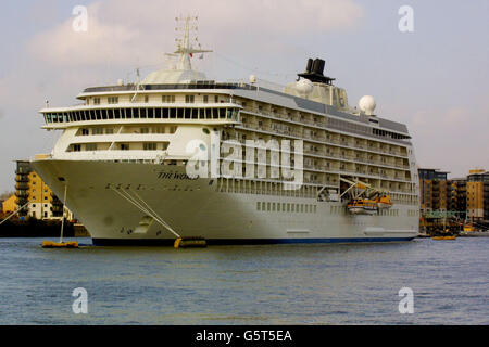 Luxus-Liner-Welt Stockfoto