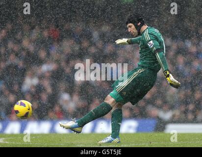 Fußball - Barclays Premier League - Chelsea / Arsenal - Stamford Bridge. Petr Cech, Chelsea-Torwart Stockfoto