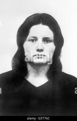 Marion Price, 20, Schwester von Dolours, befindet sich im Brixton Gefängnis im Hungerstreik, wo sie für die (1973) Londoner Autobombenanschläge eine lebenslange Haftstrafe verbüßt. Stockfoto