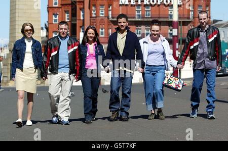 Coronation St photocall Stockfoto