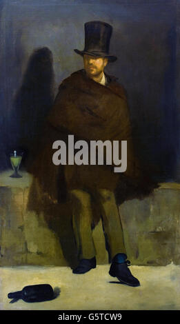 Edouard Manet - der Absinthtrinker Stockfoto