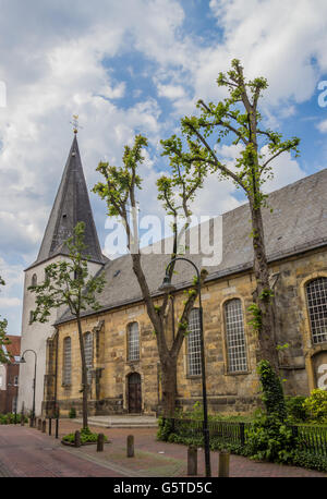 Reformierte Kirche im Zentrum von Lingen, Deutschland Stockfoto