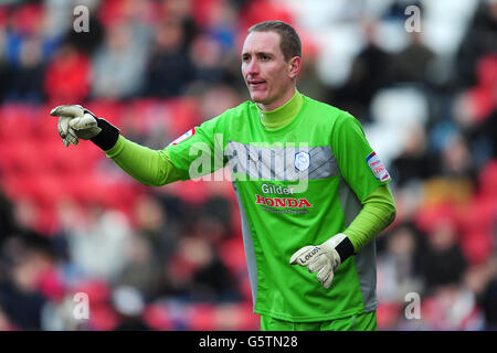 Fußball - npower Football League Championship - Charlton Athletic gegen Sheffield Mittwoch - The Valley. Sheffield Mittwoch Torwart Chris Kirkland Stockfoto