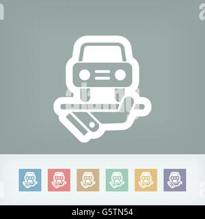 Auto-Service-Symbol Stock Vektor