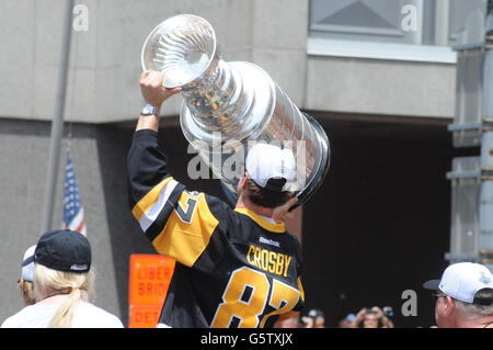 Pittsburgh Penguins Stanley Cup Siegesparade Mai 2016 Stockfoto