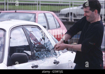 Decoy Polizeiauto Stockfoto