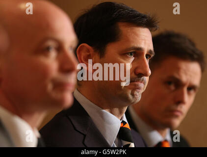 Fußball - Dundee United Press Conference - Tannadice Park Stockfoto