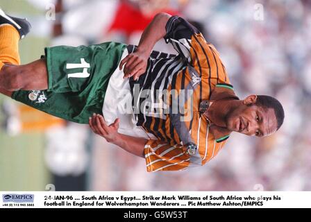 AFRIKANISCHE Fußball - Afrika Cup - Gruppe A - Ägypten V Südafrika im FNB Stadion Stockfoto