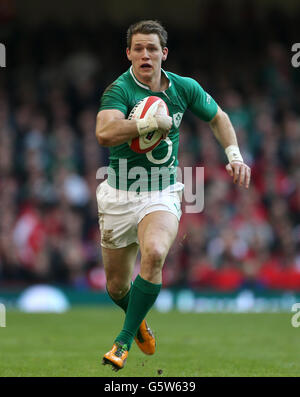Rugby-Union - RBS 6 Nations Championship 2013 - Wales / Irland - Millennium Stadium Stockfoto