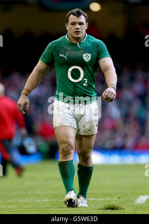 Rugby-Union - RBS 6 Nations Championship 2013 - Wales / Irland - Millennium Stadium Stockfoto
