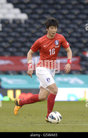 Fußball - International freundlich - Kroatien gegen Südkorea - Craven Cottage. Ki Sung-Yueng, Südkorea Stockfoto