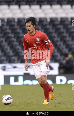 Fußball - internationale Freundschaftsspiele - Kroatien V Südkorea - Craven Cottage Stockfoto