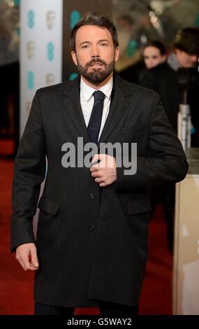 BAFTA Film Awards 2013 - Ankunft - London. Ben Affleck bei der Ankunft für die British Academy Film Awards 2013 im Royal Opera House, Bow Street, London. Stockfoto